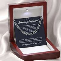 Conjunto de Collar y Pulsera POD Classic Minimalista de Eslabones Cubanos Densos de Acero Inoxidable Personalizado de Alto Brillo Estilo Urbano