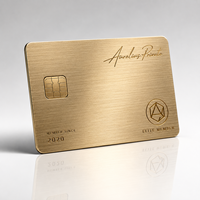 Carte de visite en métal personnalisée, gravée au laser, finition mate, puce NFC, carte intelligente, design moderne Feng Shui, cadeau d'entreprise, vente en gros