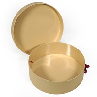 Boîtes cadeaux rigides en tube de papier kraft avec logo imprimé personnalisé, revêtement UV, gaufrage, laminage mat pour emballage de vin, d'aliments et de rubans
