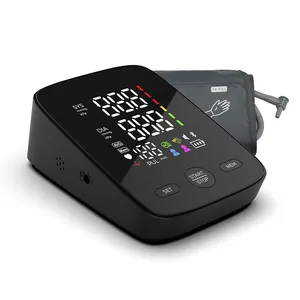 Moniteur électronique de pression artérielle intelligent numérique automatique à double conversation, personnalisation approuvée CE