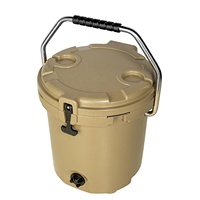 Glacières portables de petite taille en rotomoulage, boîte de refroidissement à glace, seau à glace pour pique-nique