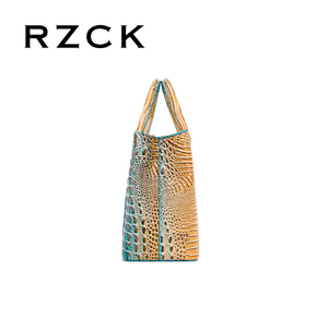 <span class=keywords><strong>Bolso</strong></span> de Mano RZCK, Diseño de Cocodrilo, Versátil, Nuevo, Retro, Bandolera, para Mujer - Product Image 6