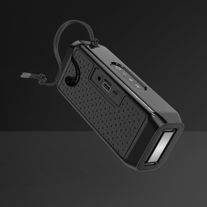 Haut-parleur Bluetooth Kakusiga avec entrée auxiliaire, USB, carte SD, radio FM, noir KSC 606 - Product Image 3