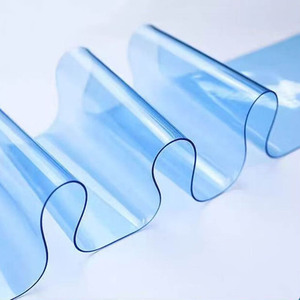 Cortina de Casa de animales caballo estable Domintory <span class=keywords><strong>Pizzer</strong></span> cabaña 50 metros rollo tira Flexible transparente suave azul antiestático 200/300mm - Product Image 1