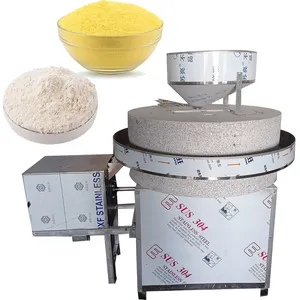 Natural stone flour hammer mill crusher machine wheat stone grinder machine flour milling stone grinding mill machine for maize