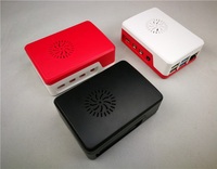 Casing Raspberry Pi 4b Terbaru, Casing Pi4 untuk Raspberry Pi4, Kompatibel, Dapat Memasang Kipas 3007