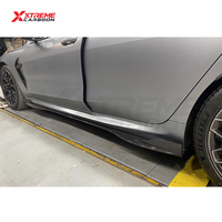 Kit de Carrocería XTREME Mejorado con Faldones Laterales de Fibra de Carbono Seca y Alerones para BMW Serie 8 G16 840i M850i 2019-2023