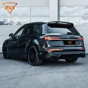 ชุดแต่งตัวถังรถยนต์ Audi <span class=keywords><strong>Q7</strong></span> รุ่น <span class=keywords><strong>ABT</strong></span> สีดำ วัสดุ FRP คุณภาพดี สำหรับอัพเกรดเป็นชุดแต่งสไตล์ <span class=keywords><strong>ABT</strong></span> - Product Image 4