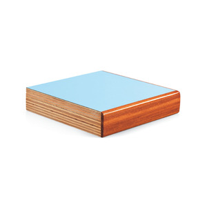 Fami Piano In Multiplex Rivestito In <b>Laminate</b> Blu Con Bordi In Massello 2500X800X50 Mm - Product Image 1