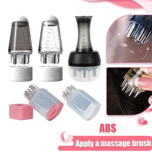 Mini masseur de cuir chevelu avec brosse peigne applicateur d'huile capillaire pour traitement des racines - Appareil médical portable - Product Image 5
