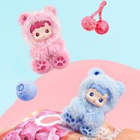 NOUVEAU Popmart HACIPUPU Série Oursons Gommeux Authentique Pendentif Figurine en PVC Boîte Mystère Figurines d'Action de Dessins Animés Lot de 6 Boîtes Échelle 1/72