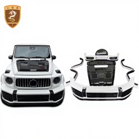 Para Mercedes-Benz Clase G W464, Kit de Carrocería Estilo UB, Protector de Parachoques Delantero, Alerón Trasero, Guardabarros Anchos, 2018