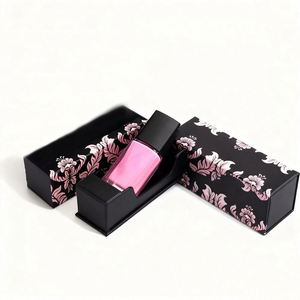 Boîte à cartes pour vernis à ongles estampillée à l'or, emballage personnalisé en carton premium pour produits de soin des ongles - Product Image 2