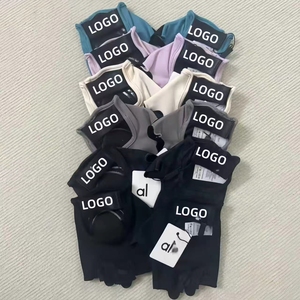 <span class=keywords><strong>Gants</strong></span> de yoga et de <span class=keywords><strong>fitness</strong></span> AL personnalisés de haute qualité pour le cyclisme féminin, respirants, résistants à l'usure, antidérapants, demi-doigts. - Product Image 4