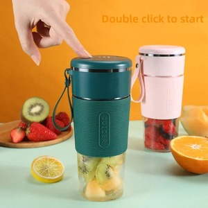 Nueva Licuadora Inalámbrica Mini para Smoothies, Mezcladora de Jugos de Frutas, Exprimidor Portátil, Exprimidor Eléctrico Recargable por USB, Vaso de Vidrio - Product Image 3