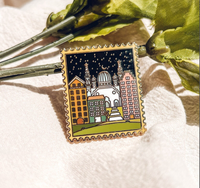 Épinglette en métal émaillé islamique Taraweeh Nights Pin Mosquée, design gratuit, cadeaux de l'Aïd