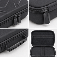 Kotak Pembawa EVA Cangkang Keras Tahan Guncangan untuk USB C Hub, Power Bank, Kartu Memori, dan Kabel, OEM ODM Kustom untuk Importir