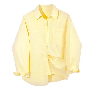 <span class=keywords><strong>Camicia</strong></span> Casual da <span class=keywords><strong>Donna</strong></span> a Maniche Lunghe, Adatta per Primavera, Estate, Autunno, Logo Personalizzabile, Top Femminile - Product Image 6