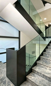 Rampe d'<span class=keywords><strong>escalier</strong></span> en verre trempé sans cadre 12 mm avec fixation en acier inoxydable pour <span class=keywords><strong>escalier</strong></span>, balcon et clôture de <span class=keywords><strong>piscine</strong></span> - Product Image 5