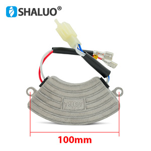 Av Voltage Regulator 100mm Aluminum Housing For <b>Gasoline</b> Generator AVR Stabilizer Part - Product Image 1