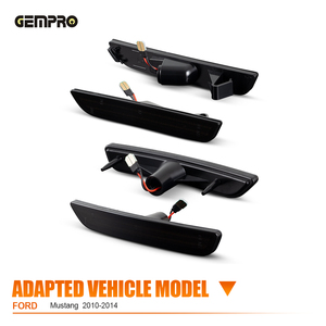 ผู้จัดจำหน่ายไฟเลี้ยวข้างรถยนต์แบบ LED สำหรับ Ford <span class=keywords><strong>Mustang</strong></span> 2010-2014 ชุดไฟส่องสว่างกันชนหน้า-หลัง - Product Image 5