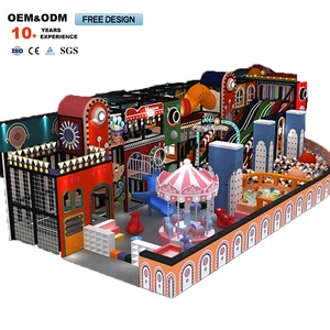 Equipo de Juego Suave, Conjuntos Combinados de Toboganes Interiores Comerciales, Parque Infantil Interior, Fabricante de Parques Infantiles - Product Image 4