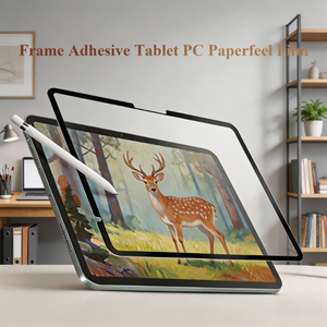 Film de protection d'écran adhésif texturé effet papier personnalisé pour iPad Air 11/13 2026, anti-reflet pour l'écriture et le dessin - Product Image 1