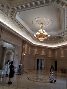 Corridor <strong>Ceiling</strong> Decoration PU <strong>Coffered</strong> Waffle Cored <strong>Ceiling</strong> Panel - Product Image 2