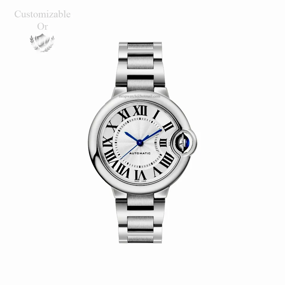 High End The Most Fashionable Original Switzerland Automatic Mechanical Caliber Waterproof 10 bar CARTIERABLE WATCH For Lady 044