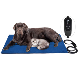 Almohadilla calefactora ajustable para mascotas, protección de apagado, alfombrilla eléctrica cálida para mascotas, manta impermeable antimordeduras, cama con termostato - Product Image 2