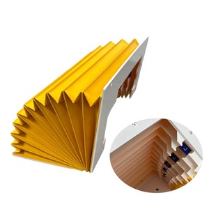 Installation facile Prix compétitif Accordéon flexible Type de cylindre Vis <span class=keywords><strong>à</strong></span> billes Anti-poussière <span class=keywords><strong>Soufflet</strong></span> de protection Couvertures - Product Image 6