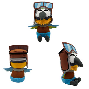 Nouveaux jouets en peluche Indigo Park, Rambly Mollie Macaw Raccoon, peluches, poupée, jouet en peluche, oreiller, cadeau de dessin animé pour les fans, collection - Product Image 3