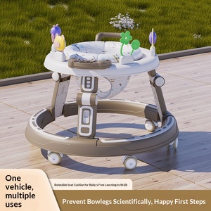 Marche-bébé musical de haute qualité pour bébé/nourrisson, petit marcheur d'activités multifonctionnel pour tout-petits avec roues et siège - Product Image 3