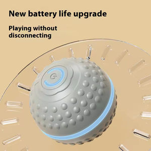 Modern Akıllı Otomatik Egzersiz Elektrikli Zıplayan Köpek Oyuncak Topu Diş Temizleyici Şarj Edilebilir Silikon Evcil Hayvan Topu - Product Image 2