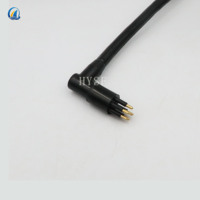Conector Subacuático Subconn de Doble Cabeza MCIL5F/5F para ROV, de Acero Inoxidable, Enchufable, para Uso Submarino Húmedo, Modelo SeaconMCBH5M