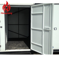 Vente directe d'usine, unité de stockage portable, conteneur en acier préfabriqué pliable, mini-maison pour le déménagement - Emballage plat