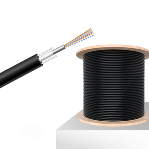 Cable de Fibra Óptica No Metálico Reforzado con FRP, Paralelo Dual para Exteriores GYFXY, 2-24 Hilos, Monomodo G652D, Tubo Central Suelto - Product Image 1