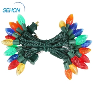 Vente en gros de guirlandes lumineuses C9 120V extensibles en fil <span class=keywords><strong>vert</strong></span> guirlandes lumineuses pour décoration extérieure - Product Image 4