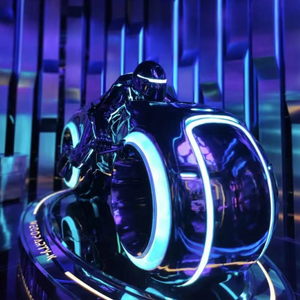 Scultura Futuristica di Moto con Colore Regolabile per Decorazione di Bar e Locali Notturni - Product Image 2