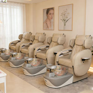 Sillón de Pedicura Lotus Princess para Salón de Belleza con Diseño Único <span class=keywords><strong>2026</strong></span> y Grifo - Product Image 1