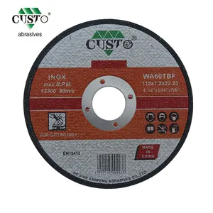 Abrasive Wheel Cutting Disc 6inch Abrasive Cutting Wheel EN12413 Inox Cut-off Wheel High Speed Stainless Steel Cutting Disc
