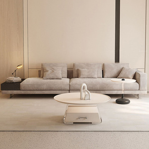Set di Divani in Tessuto Moderno Nordico, Design di Lusso Personalizzabile, Divano Angolare Fluttuante per Grandi Soggiorni - Product Image 5