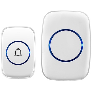 Timbre Digital con 60 Tonos, 5 Niveles de Volumen, Diseño Moderno, para Apartamentos, Alarma de Entrada, Funciona con Pilas AA, Kit de Timbre con 2 Receptores - Product Image 5