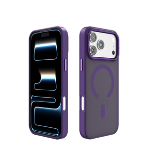 เคสโทรศัพท์แบบนิ่มสัมผัสนุ่มสบายผิวสำหรับ iPhone 17 16 15 14 13 ซีรีส์  พร้อมฟังก์ชั่นป้องกันและรองรับการชาร์จไร้สายแบบแม่เหล็ก ขายส่ง - Product Image 1