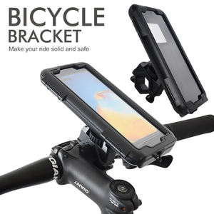 Support de téléphone pour vélo Support de téléphone portable étanche utilisé pour moto Support de vélo de <span class=keywords><strong>camping</strong></span> en montagne réglable - Product Image 2