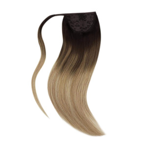 Extensions de <span class=keywords><strong>cheveux</strong></span> brésiliens Ve Sunny, tissage lisse et soyeux, queue de cheval à clipser, 30 pouces, 80g - Product Image 3