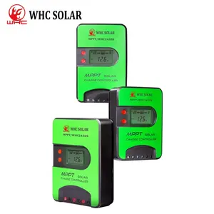 WHC regolatore solare Solaire regolatore caricabatterie Mppt 230V 450 Voc 500 Vdc De tensione 12V Pmw 30A 60A 80A regolatore di carica solare