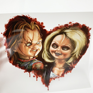 Camicia grafica Horror personalizzata foglio di banda messico insegnante di natale pronto a premere divertente trasferimento di calore Dtf per magliette - Product Image 6