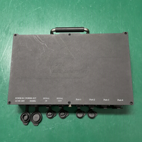 CLEN Contrôleur de gradation LED 4 ports extérieur IP65 étanche à la pluie Art-Net SACN DMX512 SPI avec alimentation intégrée 10W pour 2720 pixels, mode hors ligne pour scène