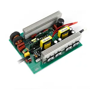 电站纯正弦波1000w 12v至220V PCB功率逆变板，带CE热销储能系统